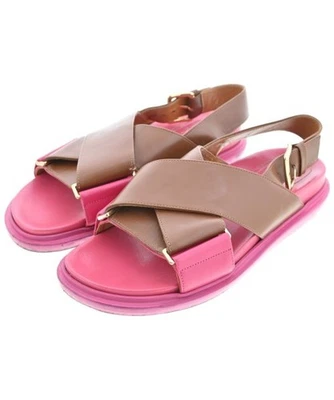 Sandalias MARNI Marrón x Rosa EU37 (aprox. 23,5 cm) 2200598928047 Foto 1 de 4