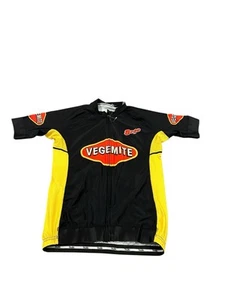 Hub Men’s Cycling Jersey Shirt Size M Vegemite Bega Logo Racing Full Zip BNWOT - Picture 1 of 5