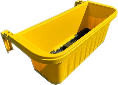 Apollo Exports International 20" Adjustable Railing Planter, Yellow 20,  - Image 1 of 4