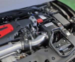 HKS Dry Carbon Full Cold Air Box for 2017+ Honda Civic Type-R Fk8 K20C - Picture 1 of 1
