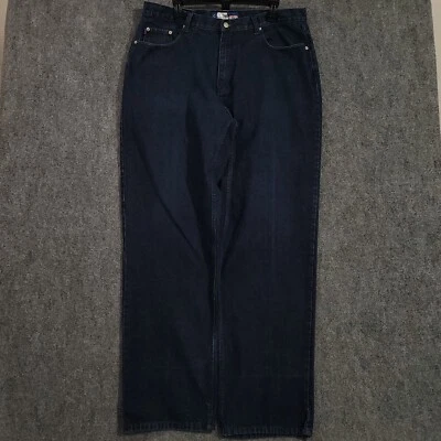 Coogi Australia Down Under Blue Jeans Relaxed Fit Denim Pants 38x33 Baggie 90s - Image 1 of 4