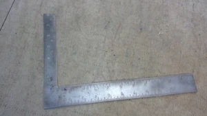Vintage Stanley No. Cuadrado Carpintero 12S EE. UU. 12" X 8" Buen Estado - Imagen 1 de 14