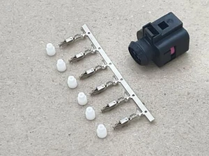 Set: VW VAG 1J0 973713 - Alloggiamento a contatto piatto sigillato 6 poli 1,5 mm, 2-r - Foto 1 di 2