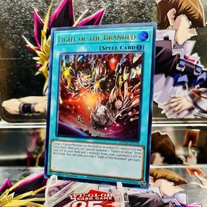 Yugioh Light Of The Branded MP24-EN178 ultra raro primera edición casi nuevo - Imagen 1 de 1