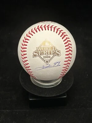 SO TAGUCHI Signed ROMLB 2008 World Series baseball PSA/DNA COA PHILLIES - Image 1 of 4