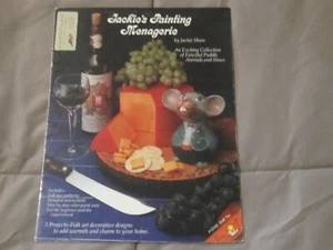 1982 craft-tex JACKIE'S PAINTING MENAGERIE booklet # 12103 - Picture 1 of 5