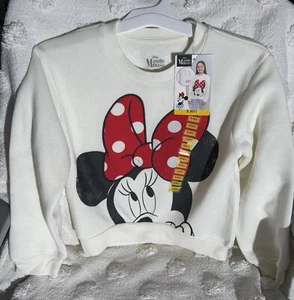 Disney Minnie Mouse Sweater Girls 6/7 - Picture 1 of 3