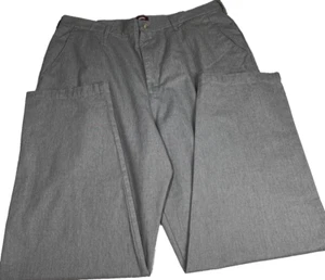 Riders Casuals by Lee Trousers Pants Womens Plus Size 24W Long, Gray Herringbone - Picture 1 of 10