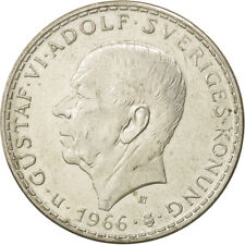 [#43738] Moneta, Szwecja, Gustaf VI, 5 Kronor, 1966, MS(60-62), Srebro, KM:839