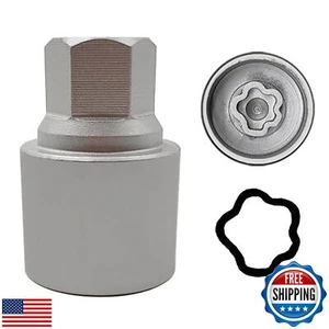 JEUCLEL 041 Dado Bloccaggio Ruota Presa Chiave Compatibile con BMW Serie, (Presa - Foto 1 di 5
