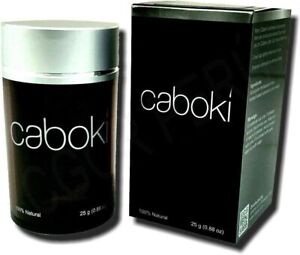 Caboki Hair Loss Concealer For Building Fiber 25Grams Hair Fiber Black PACK OF 1
