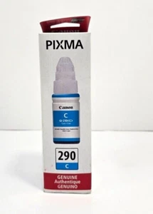 Tinta Canon Pixma G7000 OEM 290 cian G1200 G2200 G3200 G4200 G4210 NUEVA CAJA ABIERTA - Imagen 1 de 2