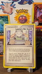 Lanette's Net Search 77/106 ex Emerald Pokemon - lightly played - Picture 1 of 3