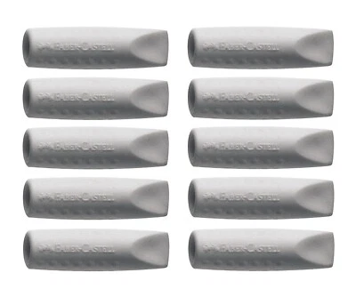 10x Faber Castell Radierer Eraser Cap Grip 2001 zum Aufstecken 187000