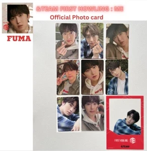 &TEAM FUMA - First Howling: ME - Japón primera tarjeta fotográfica maxi sinngle - Imagen 1 de 19