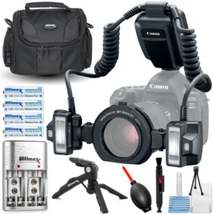Canon MT-26EX-RT Macro Twin Lite 2398C002 - 6PC Accessory Bundle - Picture 1 of 4