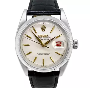 Vintage Rolex Datejust 6605 Roulette Calendar 36mm - Picture 1 of 10