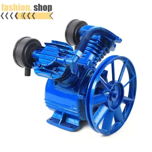 Testa Pompa Compressore Aria Bilindrico 115PSI Utensile Pneumatico Monofase 3HP - Foto 1 di 7