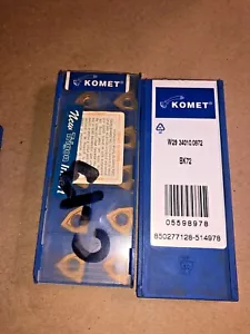 KOMET CARBIDE INSERTS W29 34010.0872 BK72 QTY 10 - Picture 1 of 1
