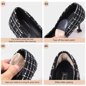 Women's Shoes Silicone Pad Anti-Slip Pad Self Adhesive Forefoot Heel Gel InsoQU