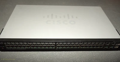Cisco SF300-48 48 Port 10/100 4 x 1GB Managed Network Ethernet Switch - Image 1 of 4