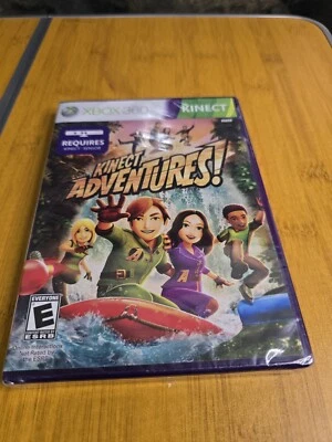 Kinect Adventures XBOX 360 Video Game NEW Sealed  - Image 1 of 4