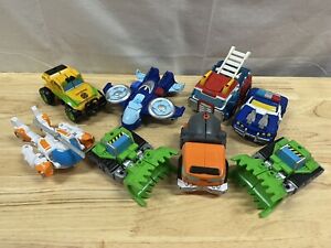 Transformers Rescue Bots Lot Figures Heatwave Shock Tow Truck One Step Two Step