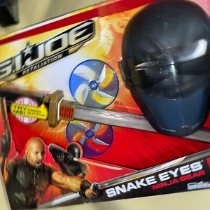 G.I. Joe Retaliation Snake Eyes Ninja Gear with Sword Lights And Sounds - Picture 1 of 6