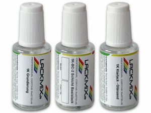 Lackstift Set (VW/Audi): Grund + Basis- + Klarlack. Farbe wählbar LA7V bis LE5S. - Bild 1 von 1