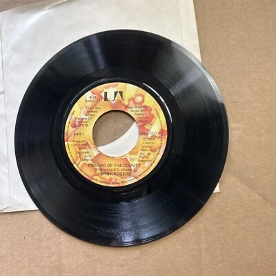 Kenny Rogers Coward Of The County/I Want To Make You Smile 1979 Unit Artist 45 - Image 1 of 4