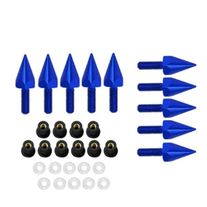 10PCS Motorcycle M5 Windscreen Windshield Bolts Nuts Fairing Screws Cafe Racer - Picture 1 of 3
