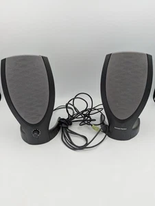 Harman Kardon HK206 Computer Speakers Tested & Working - Afbeelding 1 van 9