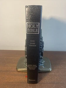 Royal Publishing Large Print Encyclopedic Reference Edition Holy Bible KJV VGC - Picture 1 of 12