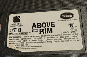 Above The Rim 1994 VHS Tested Plays - Picture 1 of 12