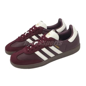 Adidas Originales Samba OG W Granate Blanco Mujer Zapatos Informales JR8844 - Imagen 1 de 8
