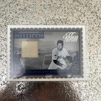 2005 Leaf Century Collection Shirts Early Wynn #S-5 /50 - Image 1 of 2
