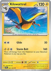 Kilowattrel 067/191 | Surging Sparks | Uncommon Non Holo | NM Pokémon Card - Picture 1 of 1