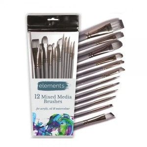 Elements - 12 Mixed Media Pinsel Set - Bild 1 von 1