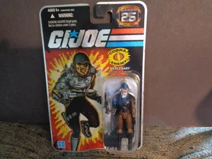 G.I. JOE 25TH CARTOON SERIES🎇 COBRA ENEMY “ MERCENARY ” NEW ON CARD 2007👀 - Picture 1 of 7