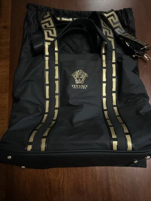 Versace Bag Black Tote Shoulder Purse Perfume Promo Bag New - Image 1 of 4