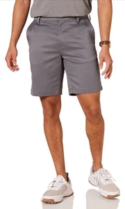 Amazon Essentials Grey Men's Slim-Fit Stretch Golf Shorts Size 40W BNWT - Picture 1 of 6