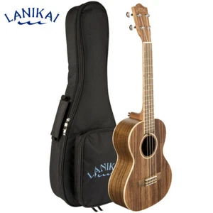 Lanikai ACST-T Solid Acacia Top Tenor Size Ukulele Natural with Padded Gig Bag - Picture 1 of 4