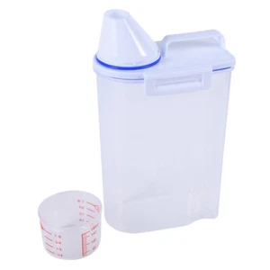 Pet Food Container Hund Katze Vorratsdosen Set Trockenfutter Spender Easy Pour - Bild 1 von 7