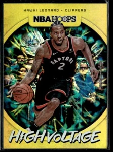 2019-20 Hoops High Voltage #1 Kawhi Leonard  BK01R01I - Picture 1 of 2