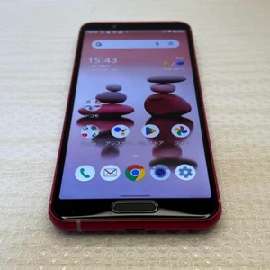 Sharp Aquos SH-02M Mobile Phone Smartphone Deep Pink Good - Picture 1 of 8