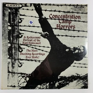 CONCENTRATION CAMP HORRORS LP Radio Portrait of the Nazi Holocaust SEALED - Imagen 1 de 2