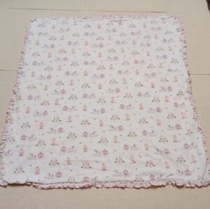Kissy Kissy Baby Girl Cotton Baby Blanket Princess Castle Horse Carriage