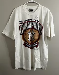 NY Yankees 1998 World Series Champions Official Clubhouse T-Shirt X-Large XL - Picture 1 of 5