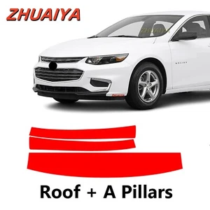 Roof+A Pillars PreCut Paint Protection Film For CHEVROLET MALIBU LS 2016-2016 - Picture 1 of 6