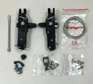 NEW TRP TTV Aero Time Trial Tri Bikes Brake CNC Alu Alloy Pads w Short Flex Pipe - Picture 1 of 3